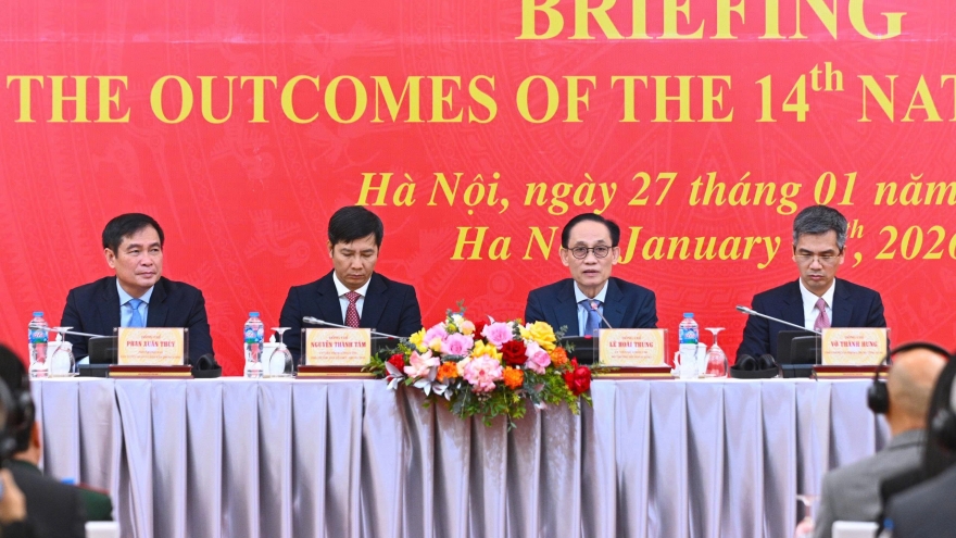 Bộ trưởng Lê Hoài Trung: Đại hội XIV thể hiện khát vọng vươn lên của dân tộc