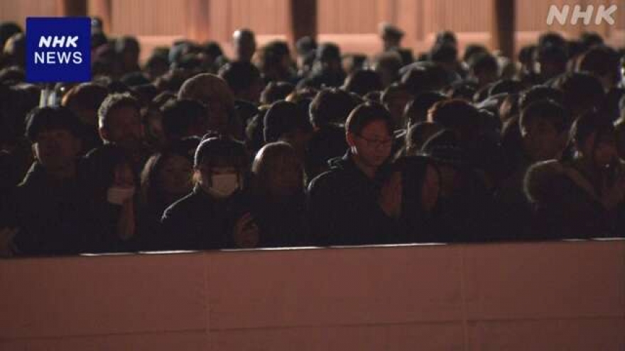 Người dân Nhật Bản nô nức chào đón Năm mới