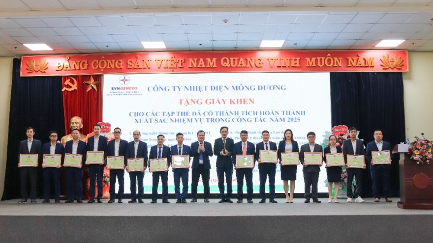 Công ty Nhiệt điện Mông Dương sản xuất được 5,58 tỷ kWh trong năm 2025