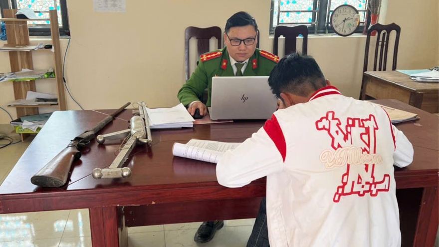 Thái Nguyên thu hồi súng, linh kiện vũ khí trong cao điểm trước Tết