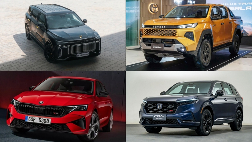 Điểm tên những mẫu xe mới ra mắt thị trường Việt trước Tết Nguyên đán
