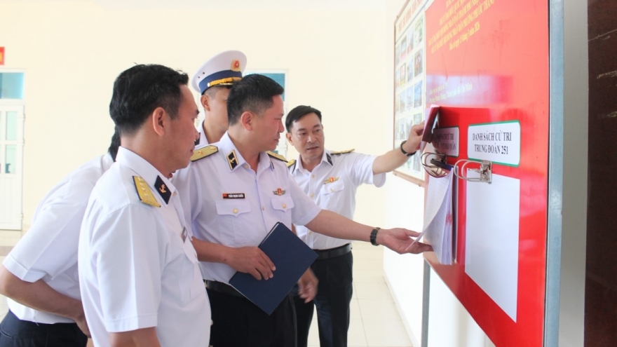 Lữ đoàn 171: Vững vàng, sẵn sàng, trách nhiệm cao với ngày hội bầu cử của đất nước