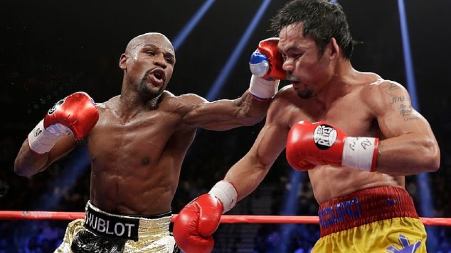 CHÍNH THỨC: Floyd Mayweather và Manny Pacquiao tái hiện màn so găng thế kỷ