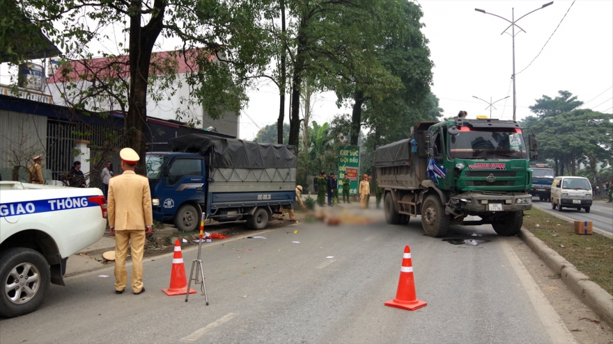 Nguyên nhân vụ tai nạn khiến cán bộ CSGT Công an tỉnh Thái Nguyên hy sinh