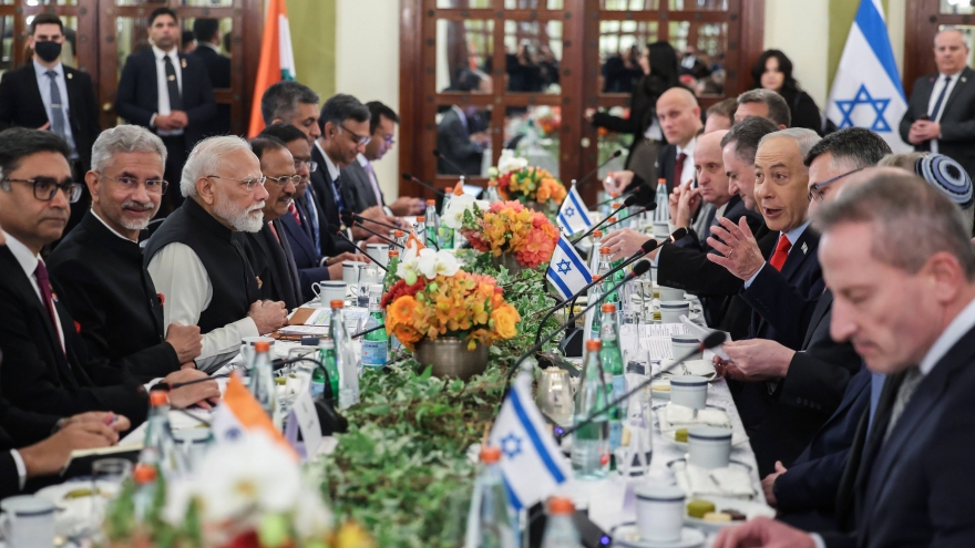 Ấn Độ – Israel thúc đẩy Đối tác chiến lược đa trụ cột