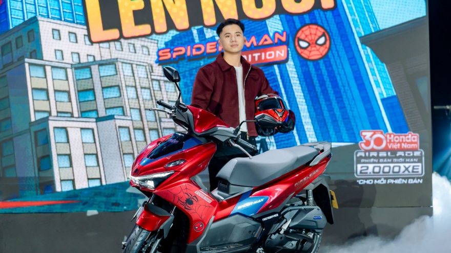 Honda Việt Nam kỷ niệm 30 năm bằng màn ra mắt mẫu xe Air Blade đặc biệt