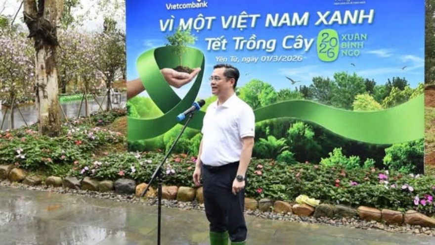 Vietcombank phát động Tết trồng cây “Vietcombank - Vì một Việt Nam xanh"