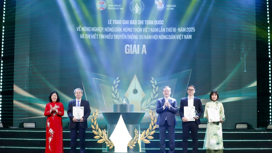 Giải báo chí toàn quốc về “tam nông” sẽ có 50 giải thưởng với 5 giải A