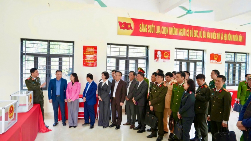 Công an Quảng Ninh chủ động bảo đảm an ninh cho ngày bầu cử