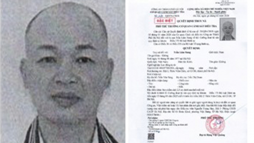 Đòi nợ kiểu xã hội đen, Trần Lâm Xung bị Công an Hà Nội truy nã