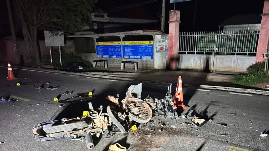 Tai nạn nghiêm trọng giữa 2 xe mô tô ở Lạng Sơn, 4 thanh niên tử vong