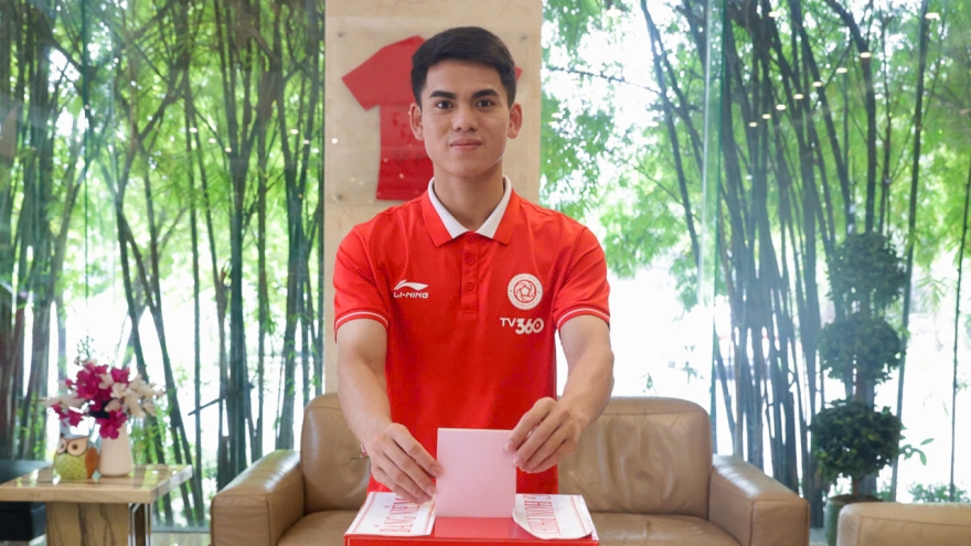 Thể Công Viettel có 45 cầu thủ tham gia hoạt động bầu cử