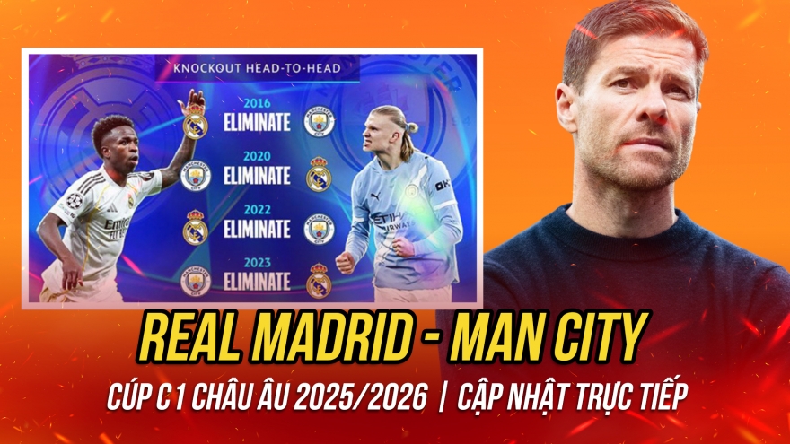 Trực tiếp Real Madrid 0-0 Man City: Đại chiến ở Bernabeu
