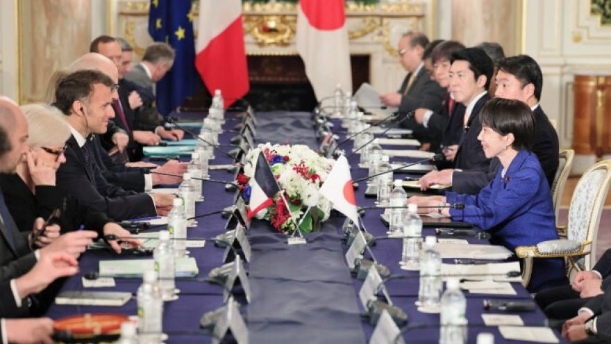 Thượng đỉnh Nhật - Pháp quan ngại sâu sắc trước tình hình Trung Đông