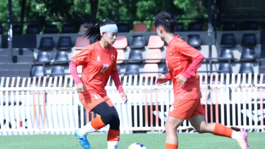 U20 nữ Việt Nam quyết thắng U20 nữ Thái Lan ở giải châu Á
