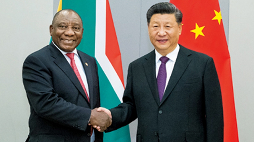 Chủ tịch Trung Quốc điện đàm với Tổng thống Nam Phi về Covid-19