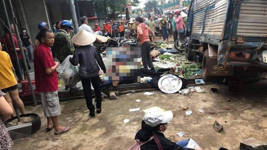 Danh tính các nạn nhân trong vụ xe tải lao vào chợ ở Đắk Nông