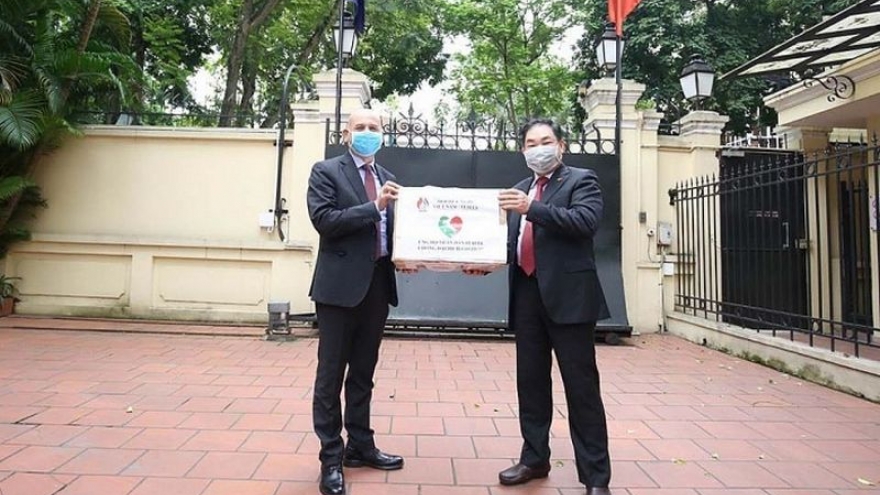 Italy cảm ơn Việt Nam hỗ trợ phòng chống dịch Covid-19