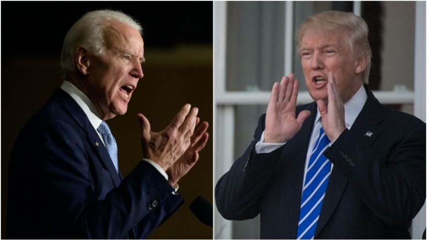 Ông Biden dẫn trước ông Trump 13 điểm trong cuộc thăm dò toàn quốc