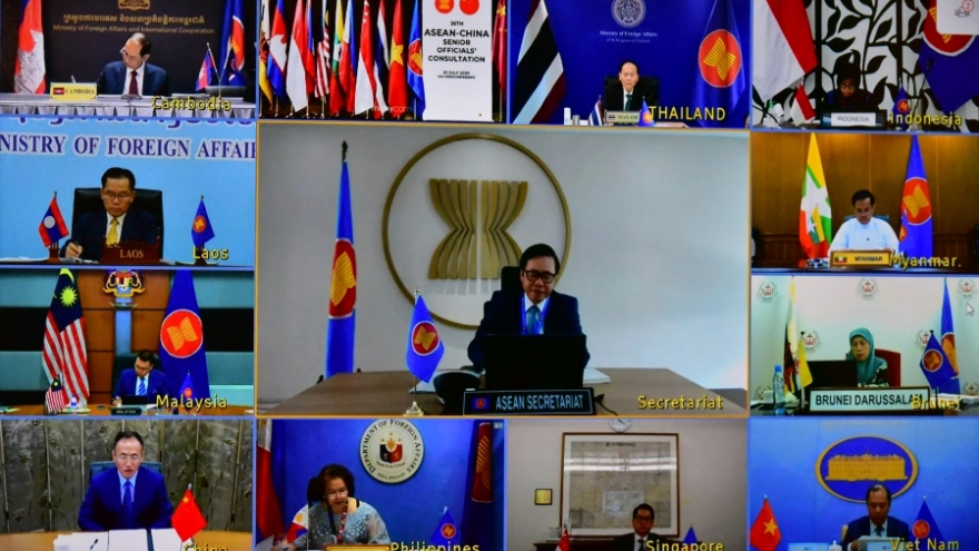 ASEAN-Trung Quốc tái khẳng định đảm bảo an ninh, an toàn ở Biển Đông