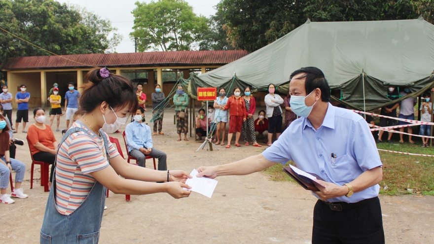 Quảng Trị kéo dài thời gian cách ly chờ kết quả xét nghiệm lần 2