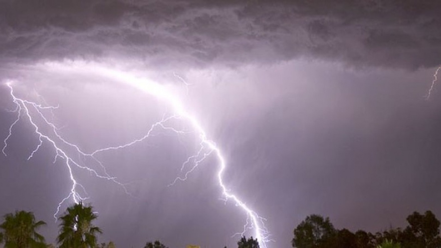 Sét đánh làm 1 người chết, 3 người bị thương ở Sơn La