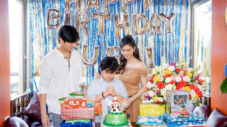 Trương Quỳnh Anh và Tim bất ngờ tái ngộ trong dịp sinh nhật con trai