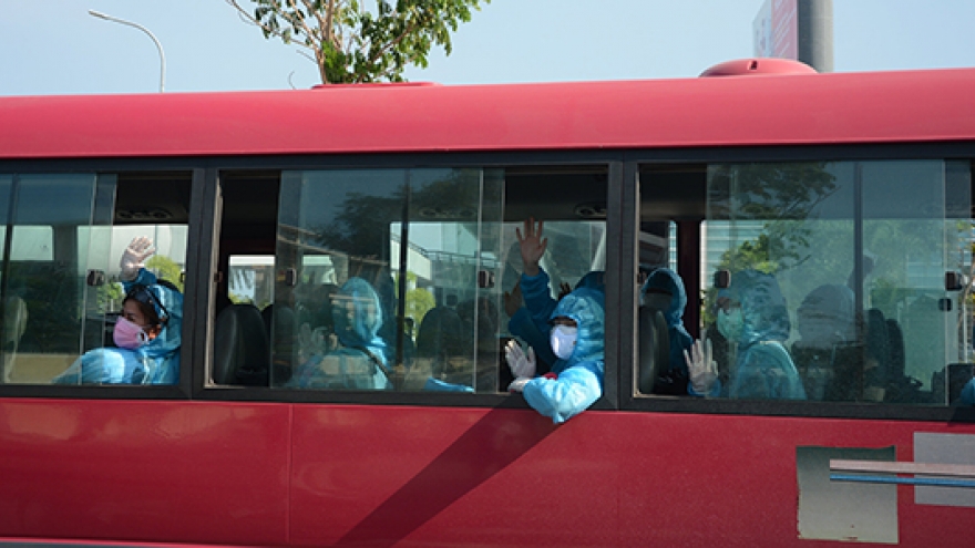 Đà Nẵng đón 202 công dân Việt Nam từ Đức và Tây Ban Nha về nước