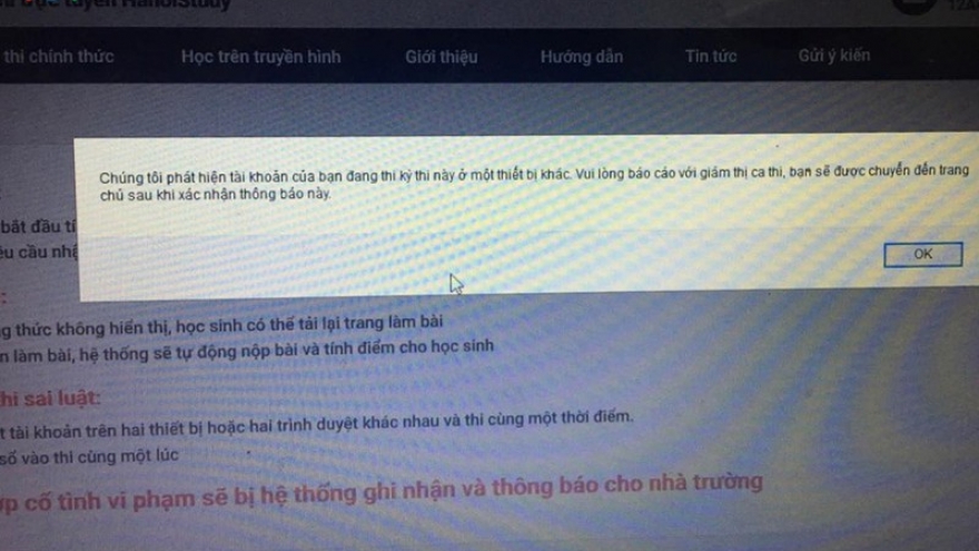 Hệ thống khảo sát online lớp 12 bị tấn công, Hà Nội tìm cách khắc phục