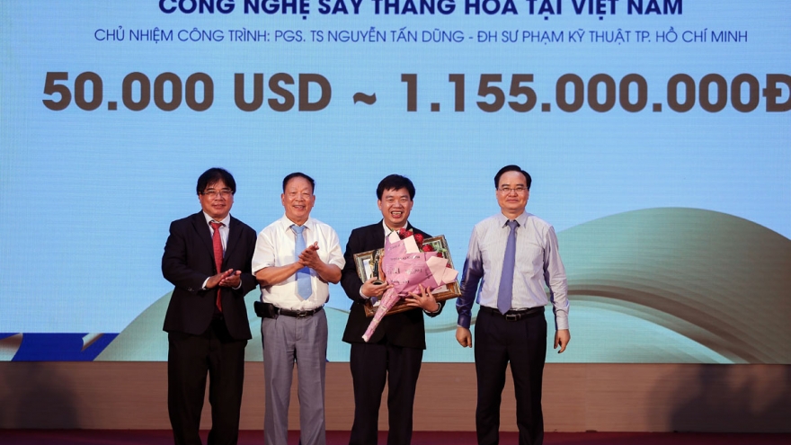 Công nghệ sấy thăng hoa, bộ kít phát hiện Covid-19 đạt giải Bảo Sơn