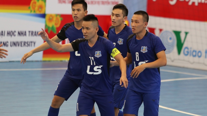 Futsal HDBank VĐQG 2020: Thái Sơn Nam ngáng ngã “ngựa ô” Đà Nẵng
