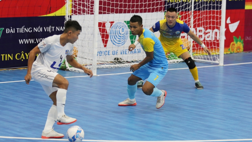 Thắng Sanna Khánh Hòa, Thái Sơn Nam chiếm ngôi đầu giải Futsal HDBank VĐQG 2020
