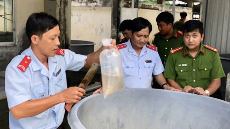 Tiêu hủy hơn 570.000 con tôm giống không qua kiểm dịch