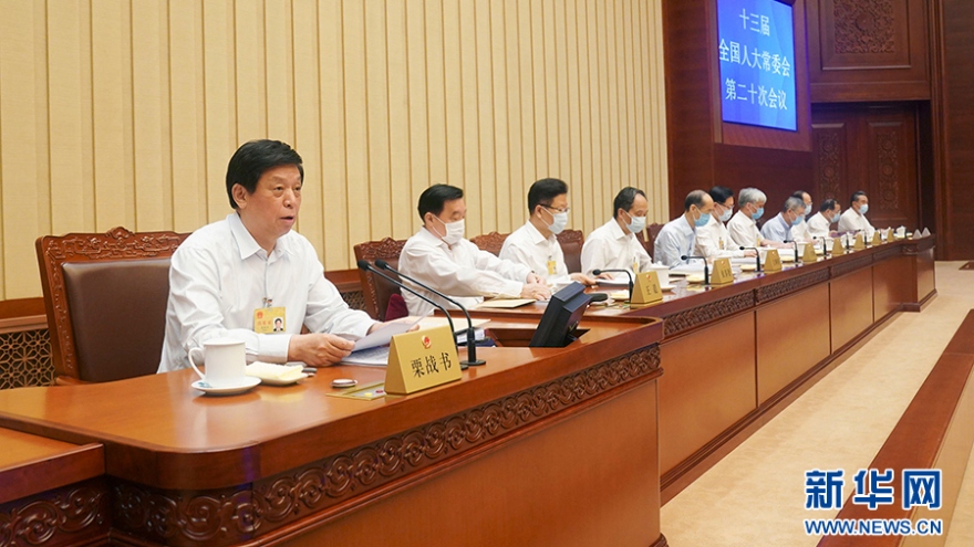 Trung Quốc xem xét sớm thông qua Luật an ninh quốc gia tại Hồng Kông