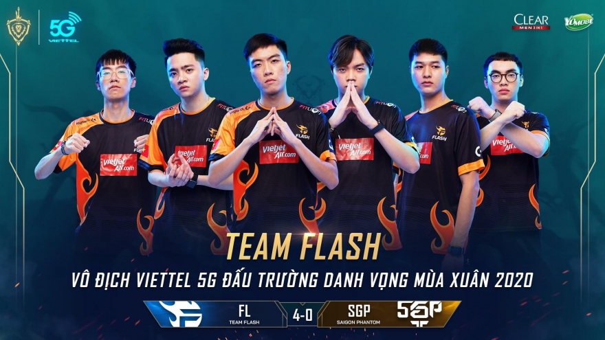 “Huỷ diệt” Saigon Phantom, Team Flash thống trị Đấu trường Danh vọng