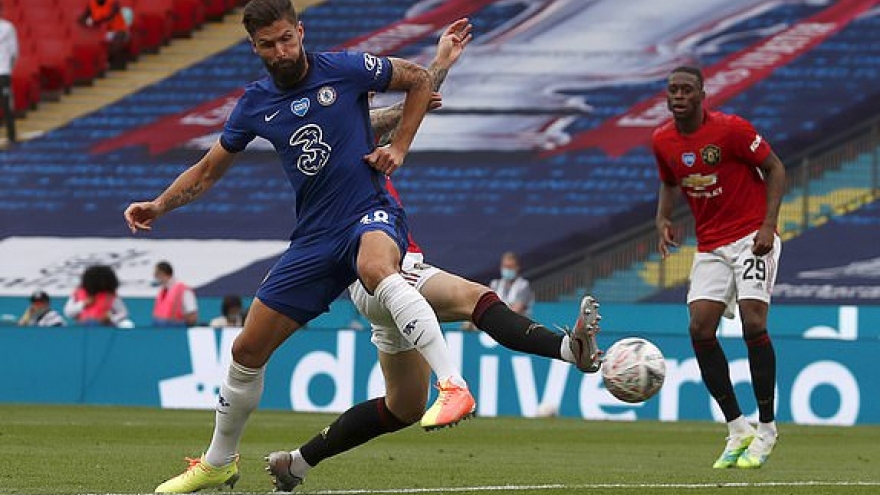 Thảm bại 1-3 trước Chelsea ở bán kết FA Cup, MU đứt chuỗi 19 trận bất bại