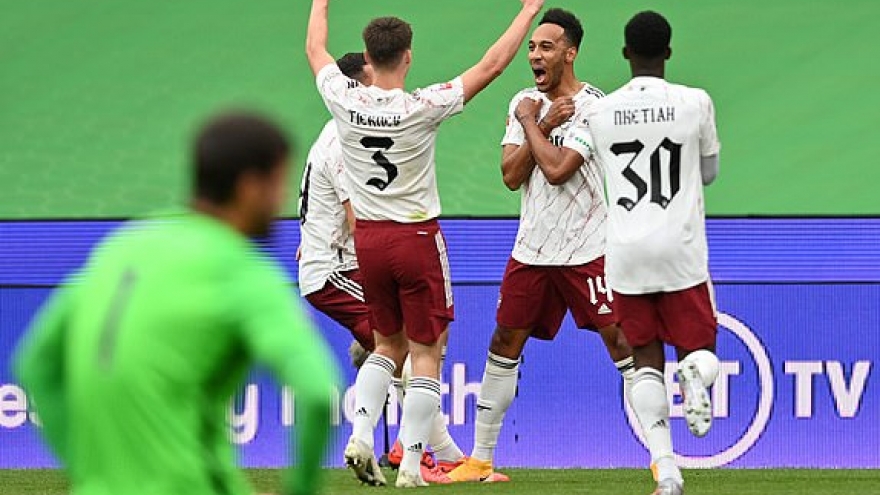 Hạ gục Liverpool sau loạt đấu súng định mệnh, Arsenal giành Siêu cúp Anh 2020