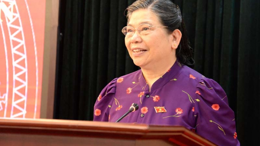 Phó Chủ tịch Quốc hội Tòng Thị Phóng tiếp xúc cử tri Sơn La