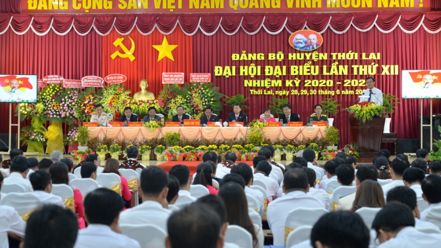 Đại hội đại biểu Đảng bộ huyện Thới Lai, TP Cần Thơ