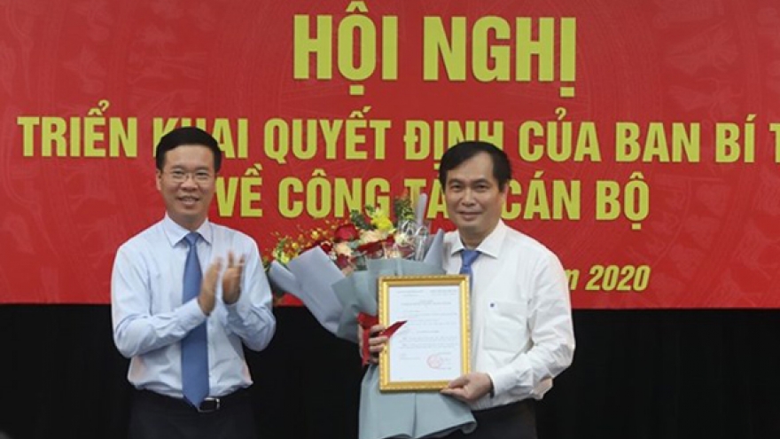 Bổ nhiệm ông Phan Xuân Thuỷ giữ chức Phó trưởng Ban Tuyên giáo TƯ