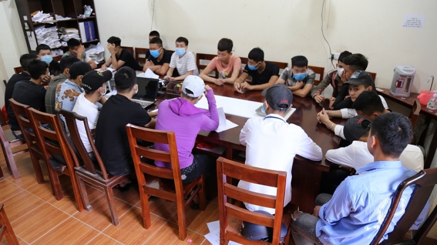 Vĩnh Phúc xử lý 26 “quái xế” là học sinh tham gia đua xe gây náo loạn