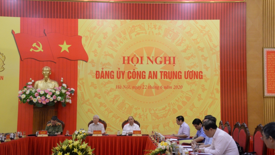 Tổng Bí thư, Chủ tịch nước dự hội nghị Đảng uỷ Công an Trung ương