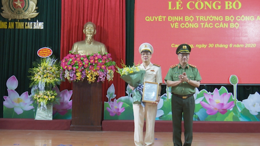 Điều động, bổ nhiệm tân Giám đốc Công an tỉnh Cao Bằng