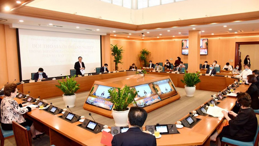 Doanh nghiệp đề xuất tháo gỡ khó khăn, đồng hành cùng Hà Nội chống dịch Covid-19