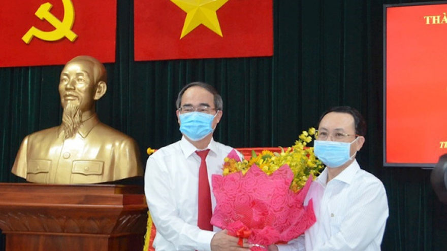 Chủ nhiệm Ủy ban Kiểm tra Thành ủy TP HCM giữ chức Bí thư Quận 5