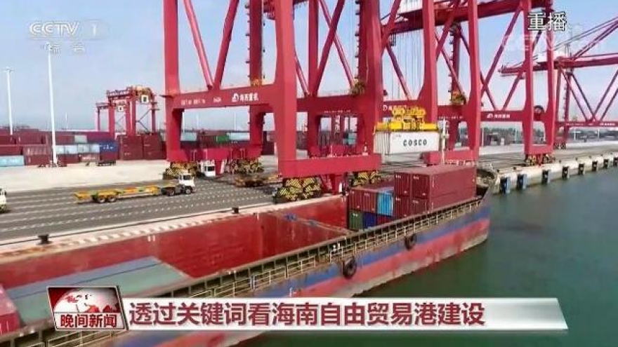 Trung Quốc chính thức xây dựng Cảng thương mại tự do lớn nhất thế giới