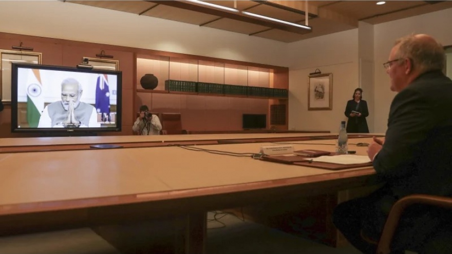 Australia và Ấn Độ thúc đẩy hợp tác trong công nghệ cao và an ninh hàng hải