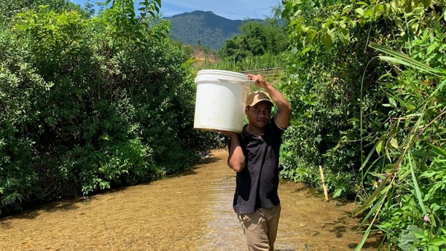 Hàng ngàn hộ dân ở Nam Đông - Thừa Thiên Huế thiếu nước sạch