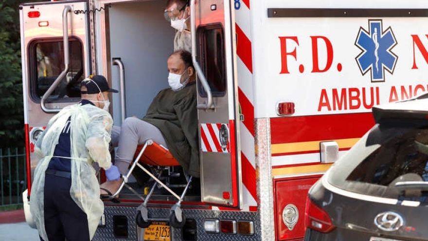 Thành phố New York (Mỹ) có hơn 10.000 ca mắc Covid-19 tử vong