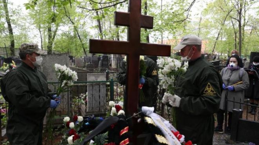 Bệnh viện điều trị Covid-19 tại Nga bốc cháy, 1 người chết